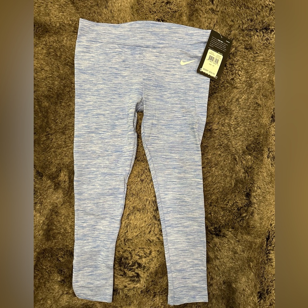 Nike blue girls leggings